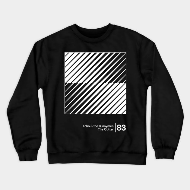 The Cutter / Minimalist Style Graphic Artwork Crewneck Sweatshirt by saudade